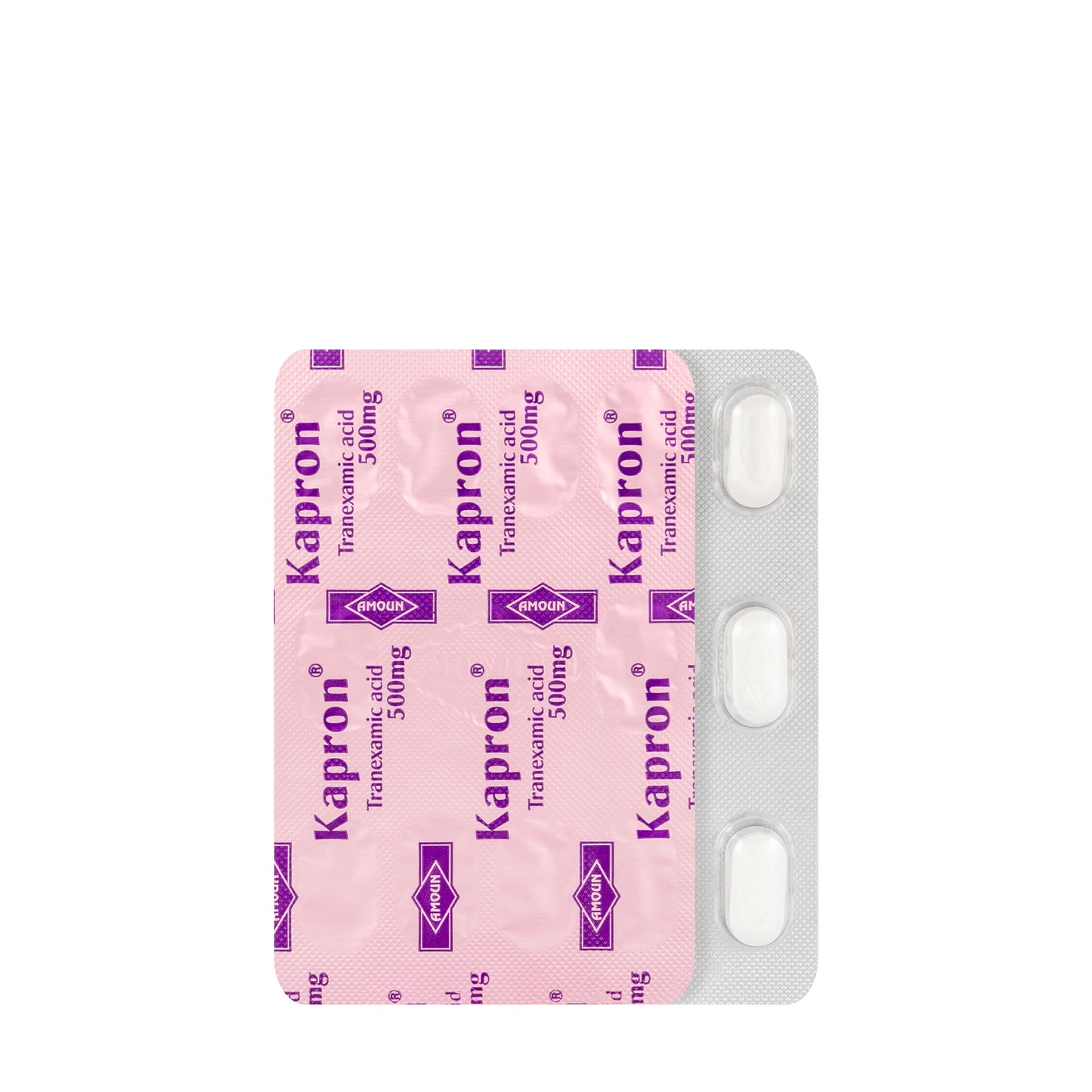 Kapron 500Mg 20 Tablets
