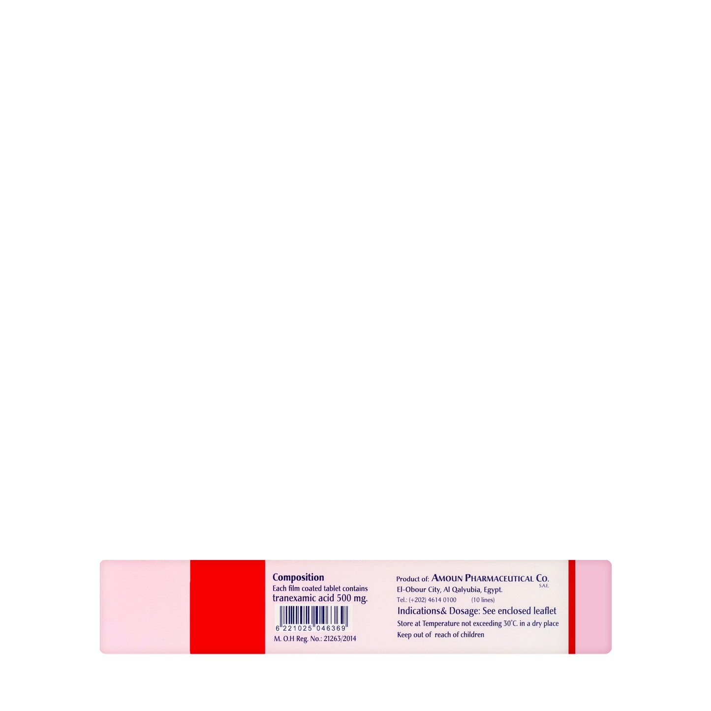 Kapron 500Mg 20 Tablets