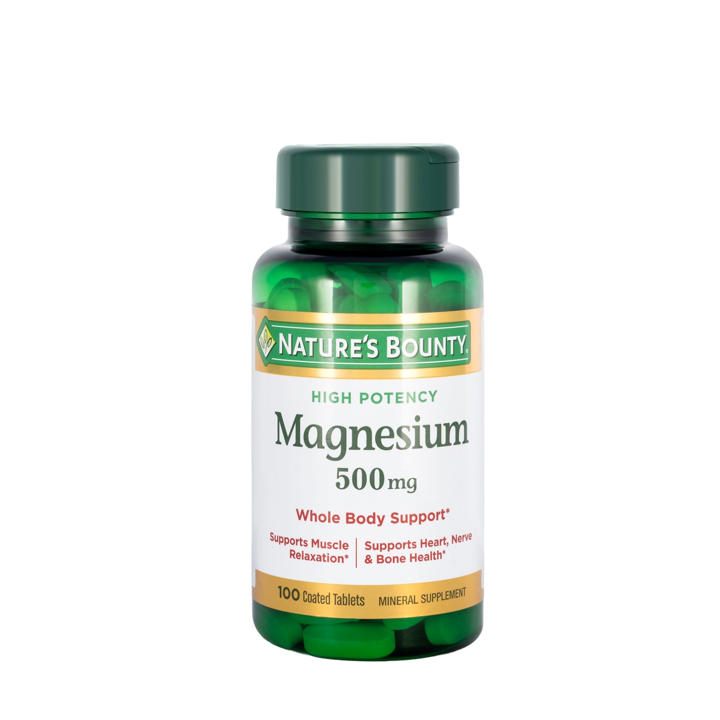 Nature's Bounty Magnesium 500mg 100 Tablet