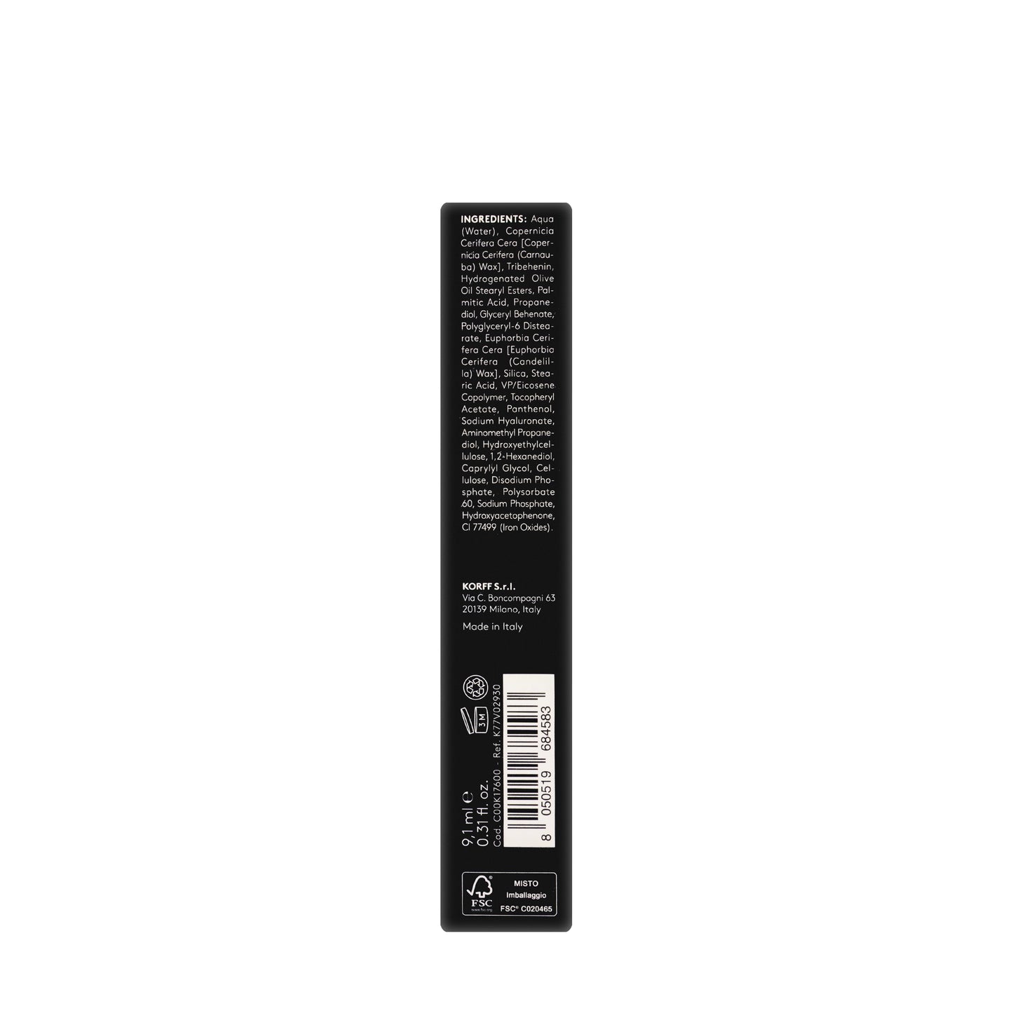 Korff Cure Makeup Iconic Volume Mascara 9.1Ml