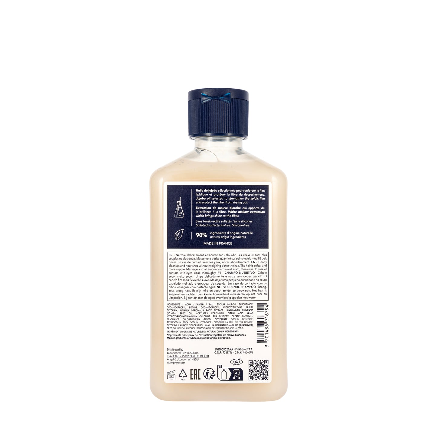 Phyto Nourishment Nourishing Shampoo 250 Ml