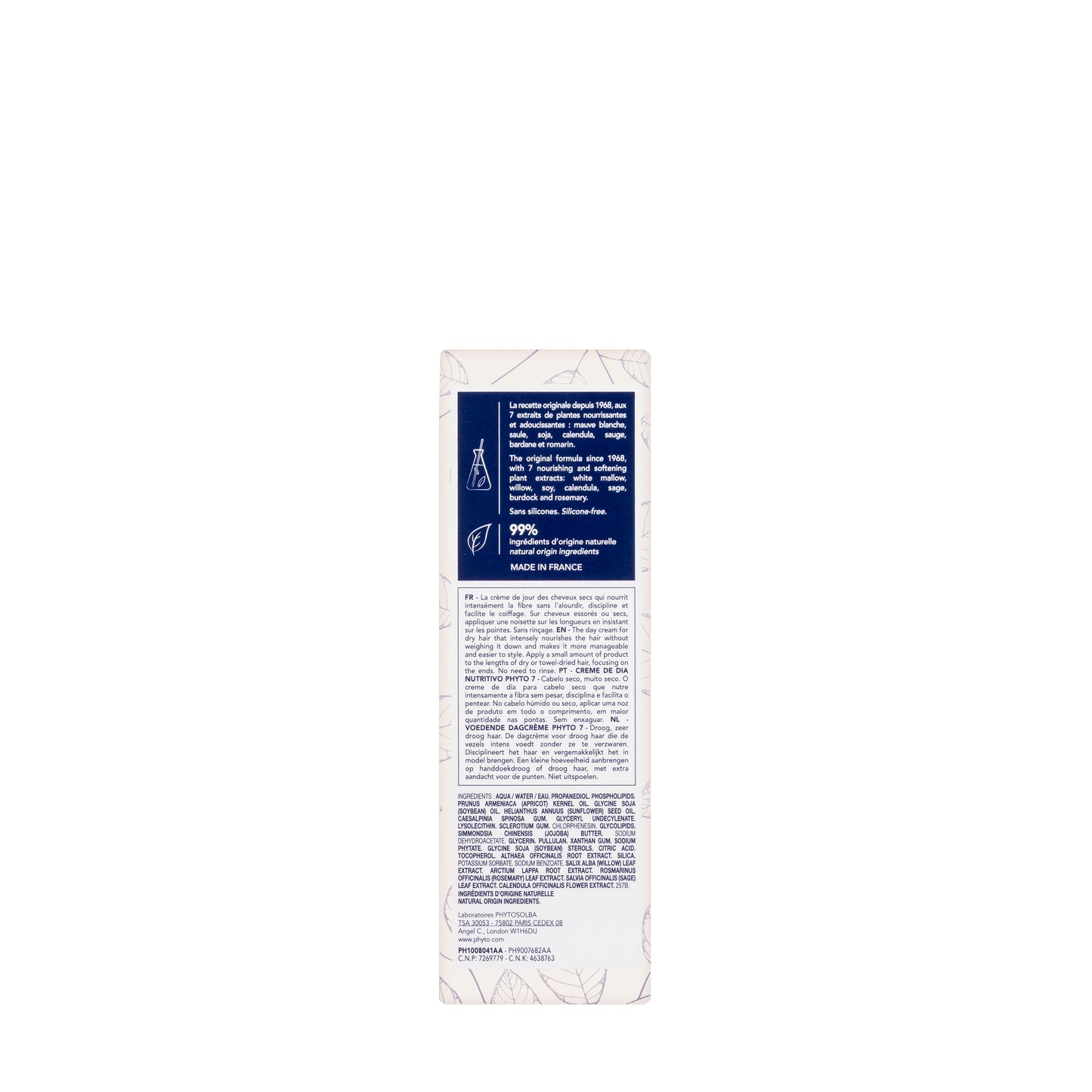 Phyto New N-Ment Nourishing 7 Day Cream 50Ml