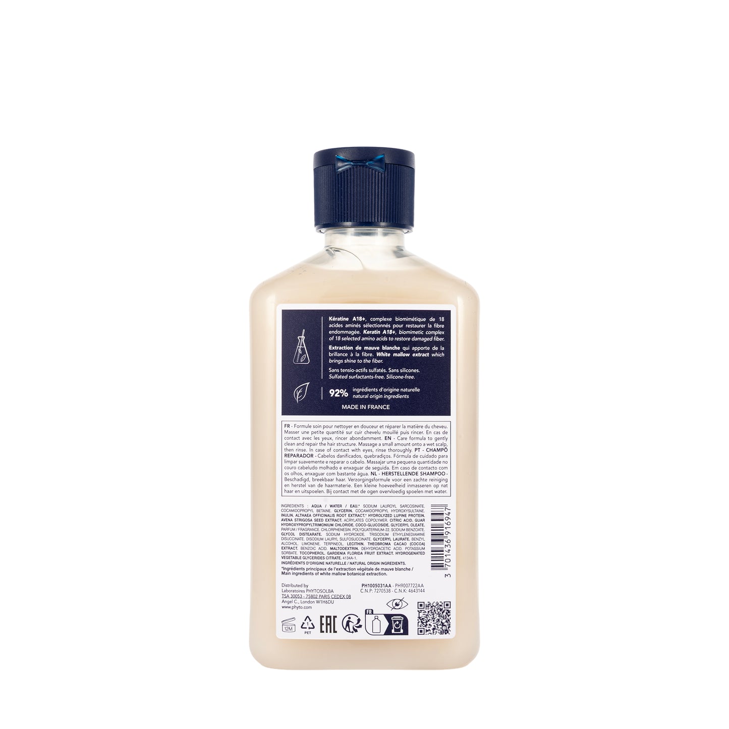 Phyto Repair Repairing Shampoo 250 Ml