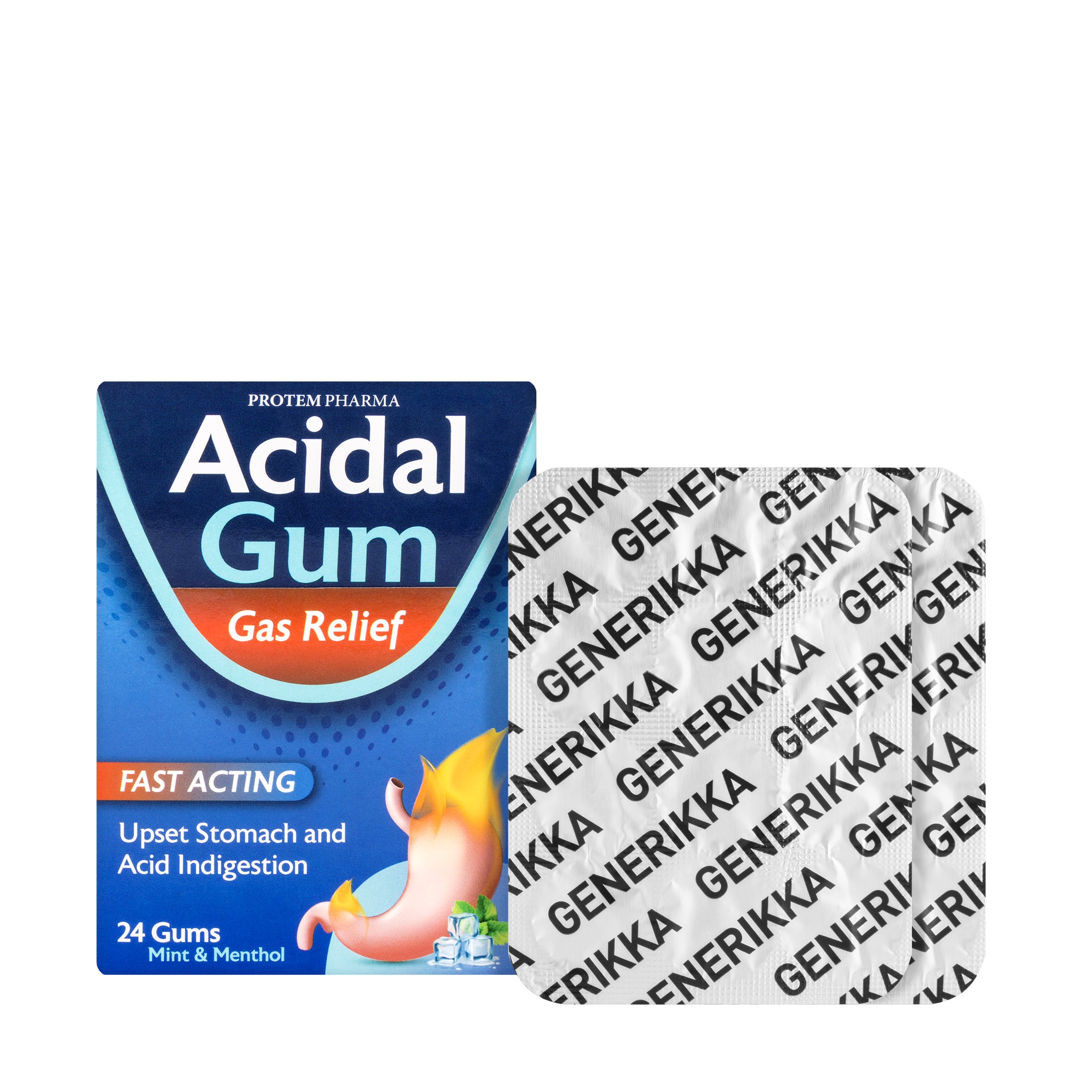 Acidal Gum 24Gums