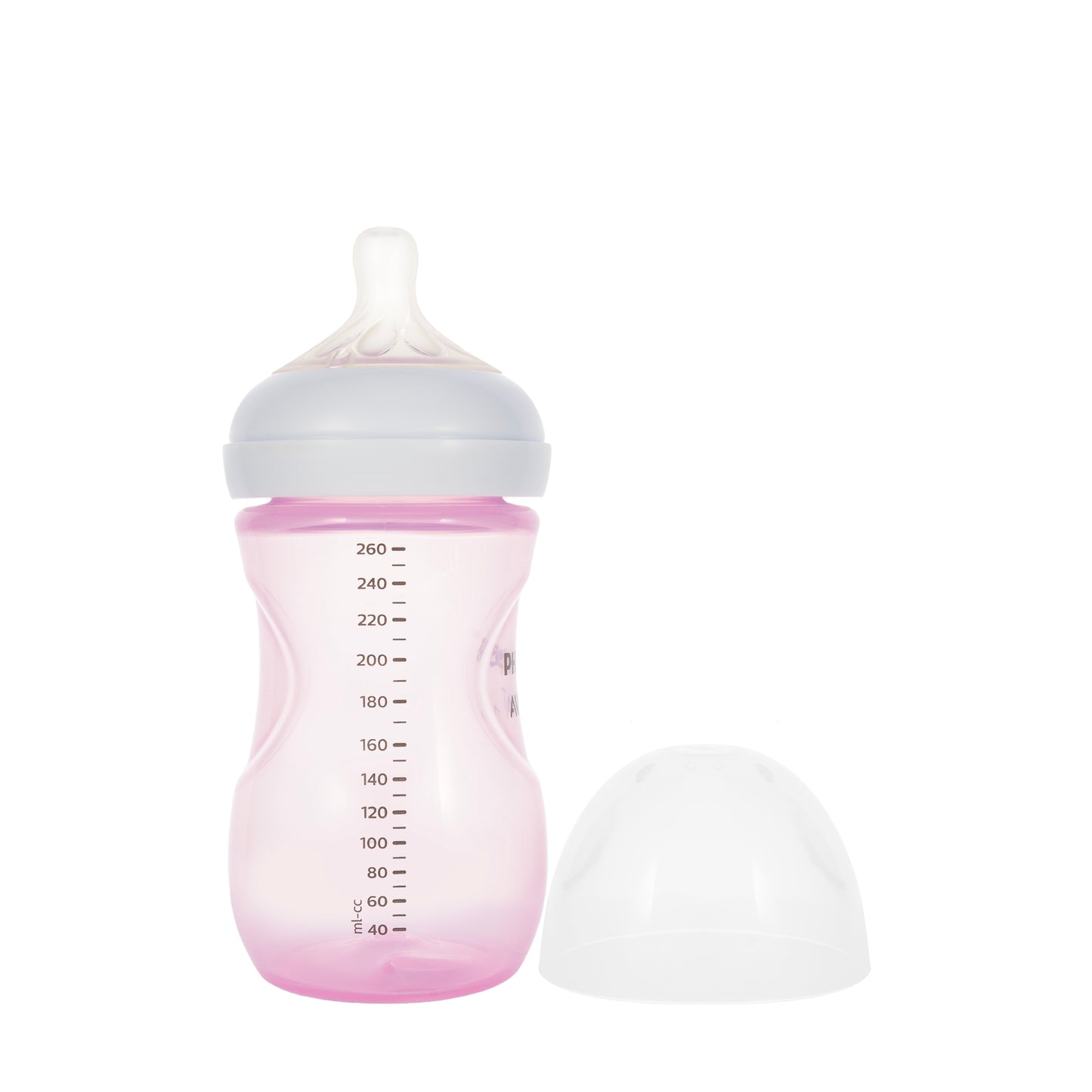 Avent [747] Natural Response Bottle [Pink] 1M+ 260ML