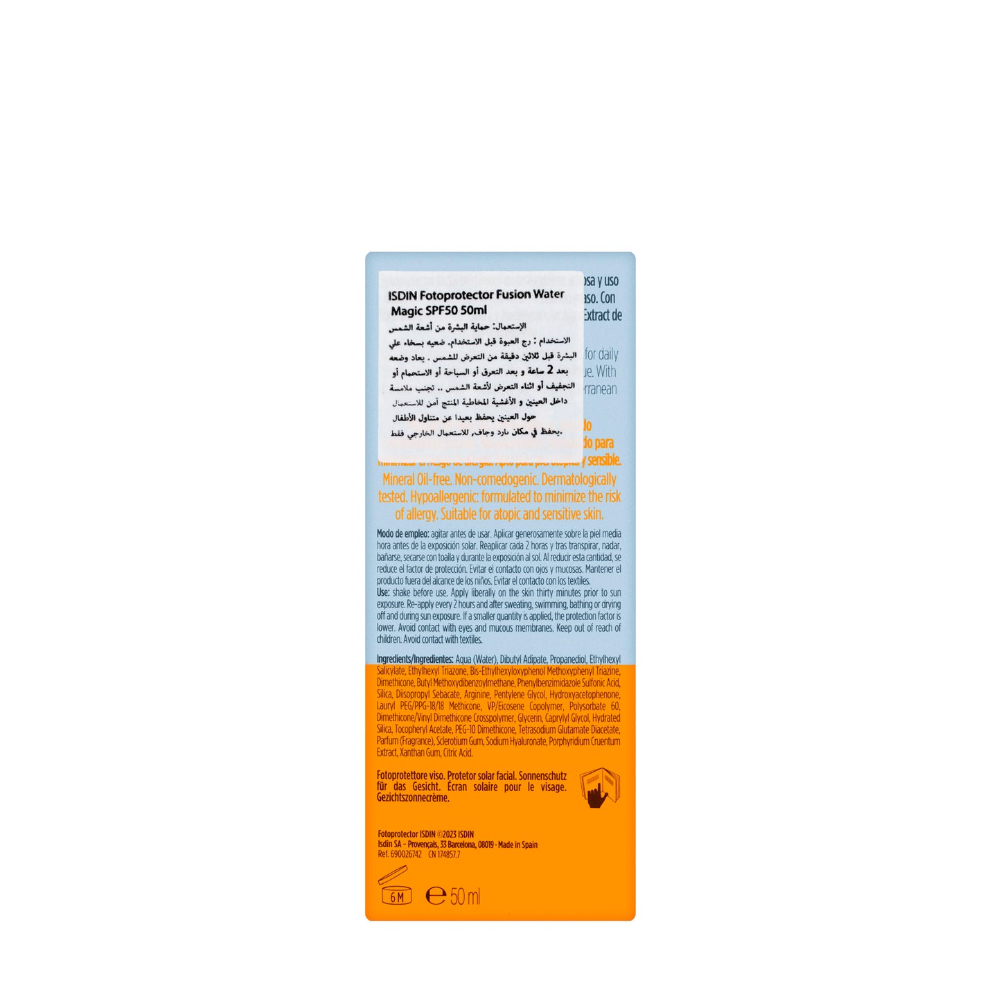Isdin Foto [Fusion Water Magic] Spf 50+50 Ml