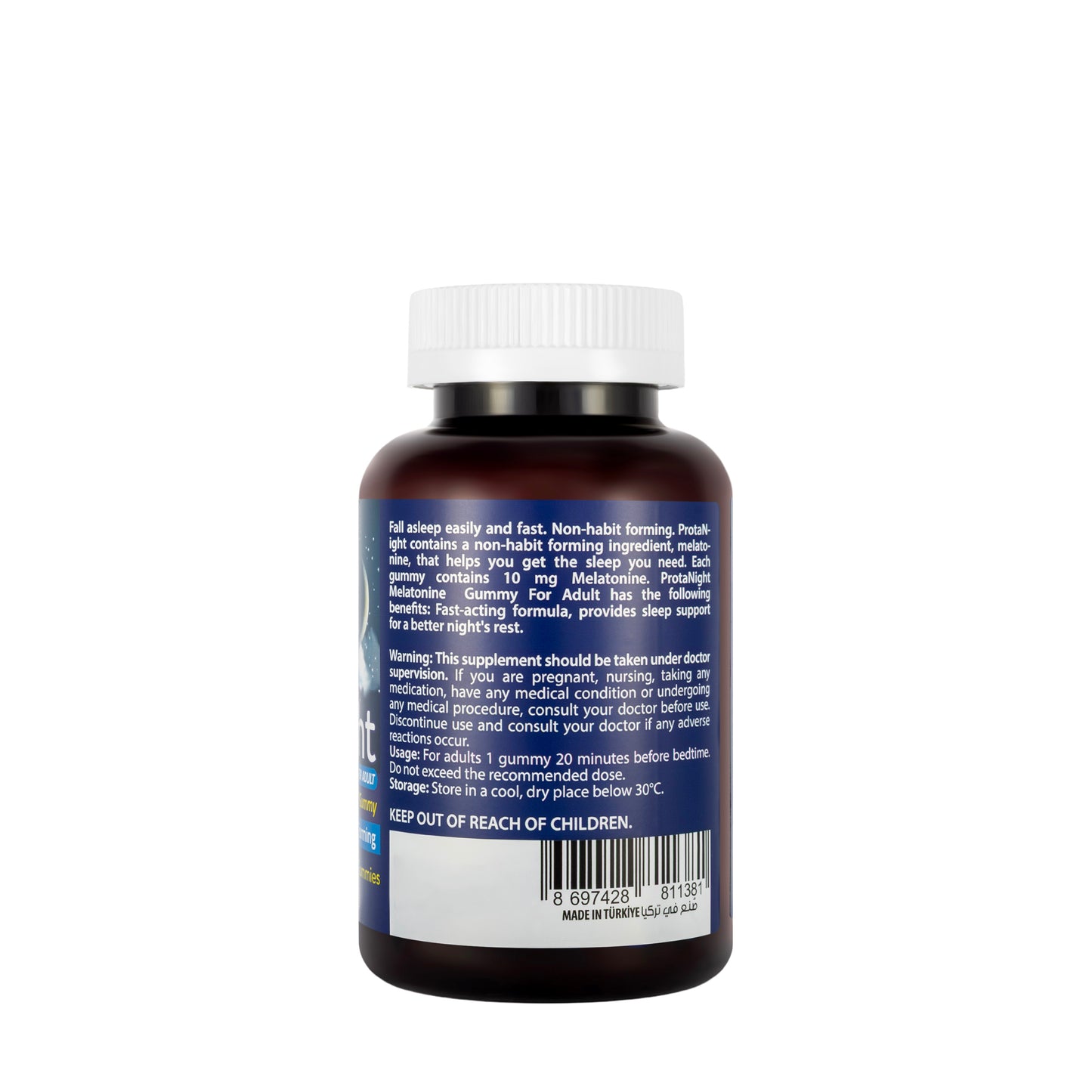 Prota Night Melatonine 10mg 60 Gummies