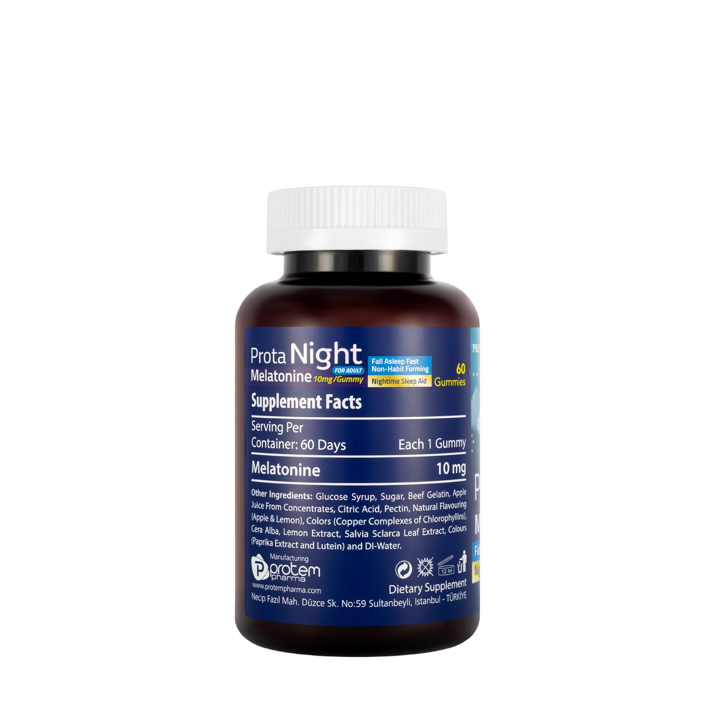 Prota Night Melatonine 10mg 60 Gummies