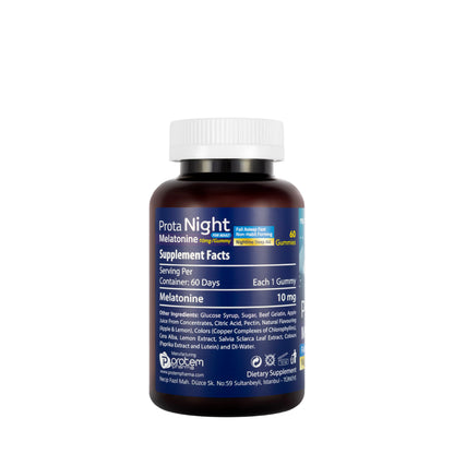 Prota Night Melatonine 10mg 60 Gummies