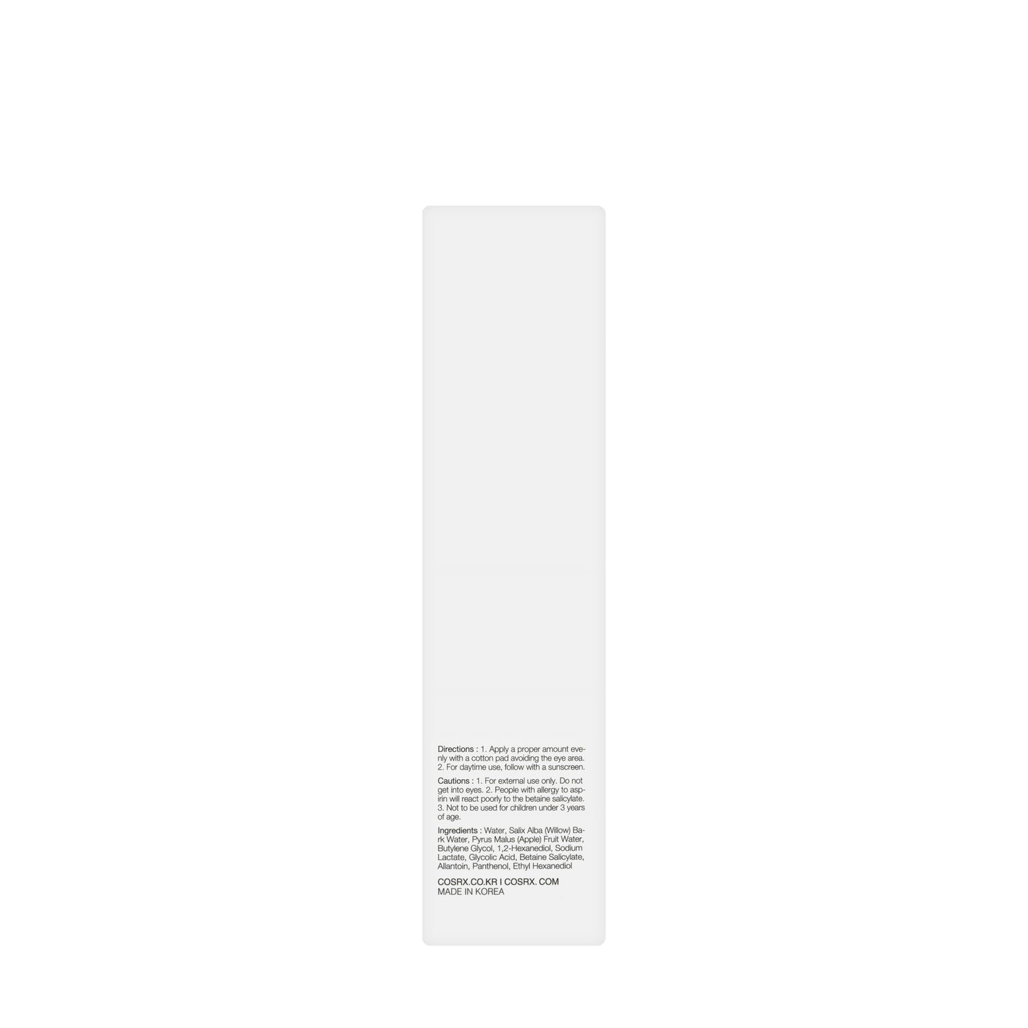 Cosrx AHA/BHA Clarifying Treatment Toner 150 Ml