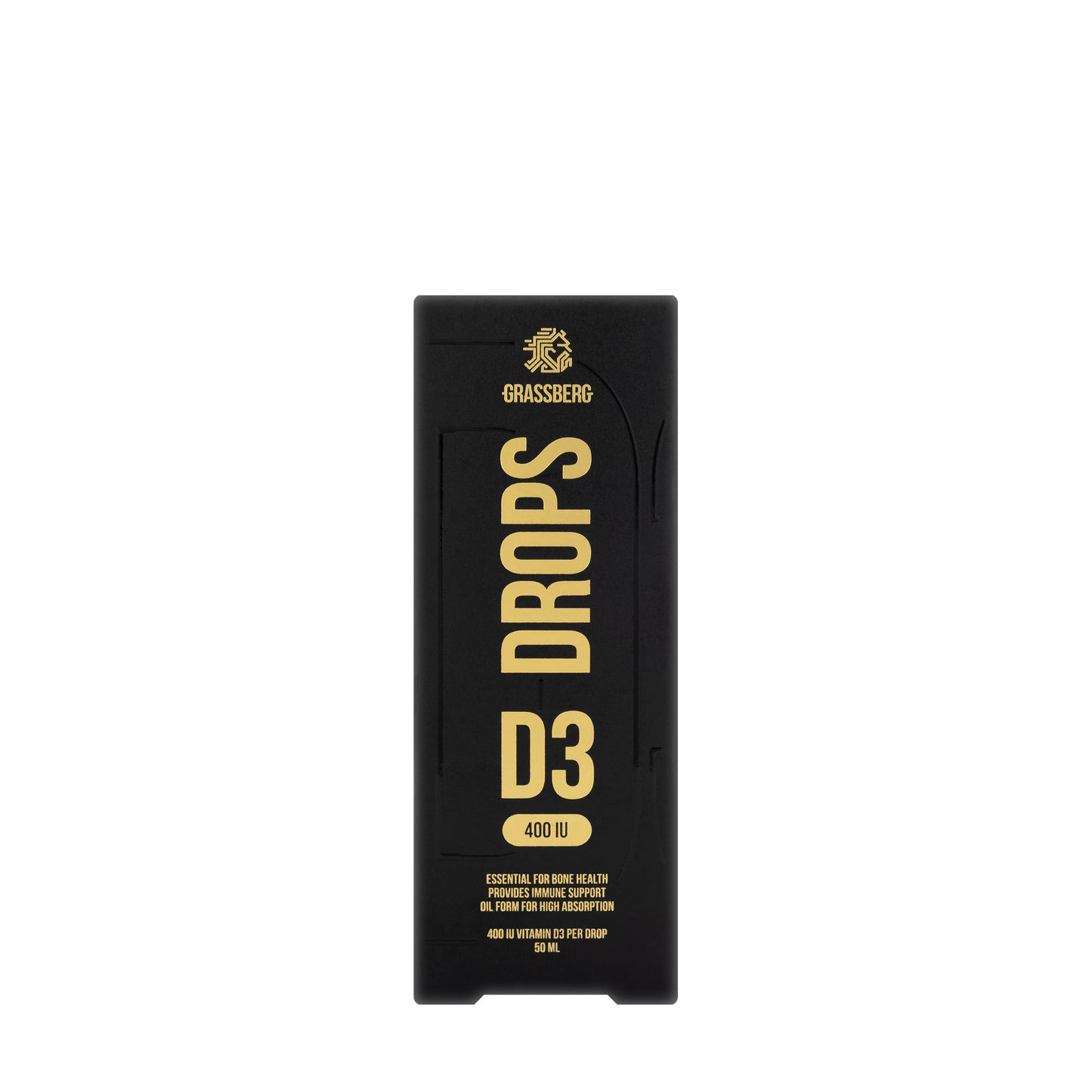 GrassbergVitamin D3 400IU Drops 50Ml