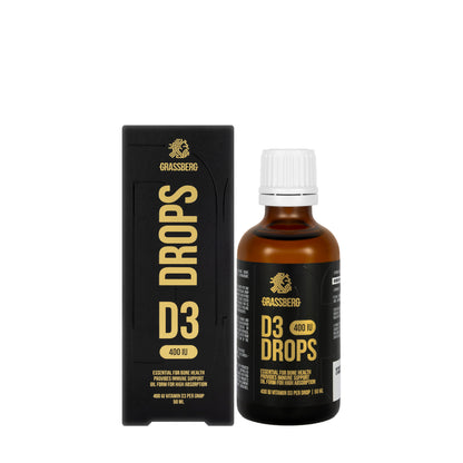GrassbergVitamin D3 400IU Drops 50Ml