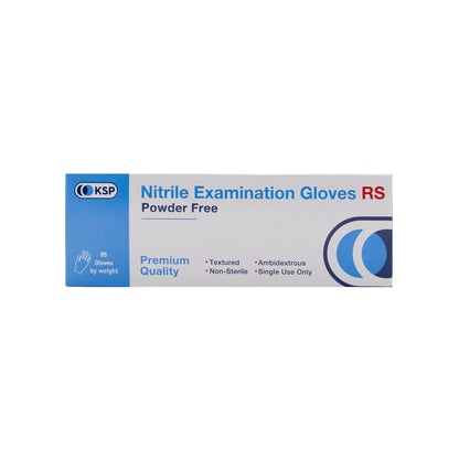 Ksp Nitrile Gloves Blue [X-Large] 100 Pieces