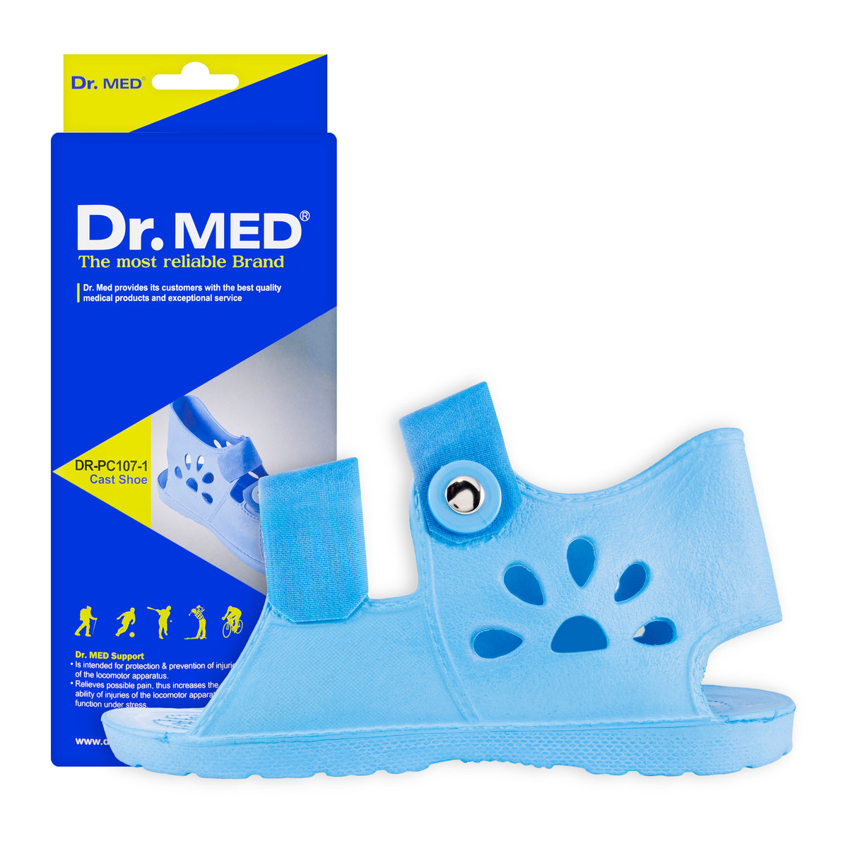 Dr Med Cast Shoes Blue [Small] [Dr-Pc107-1]