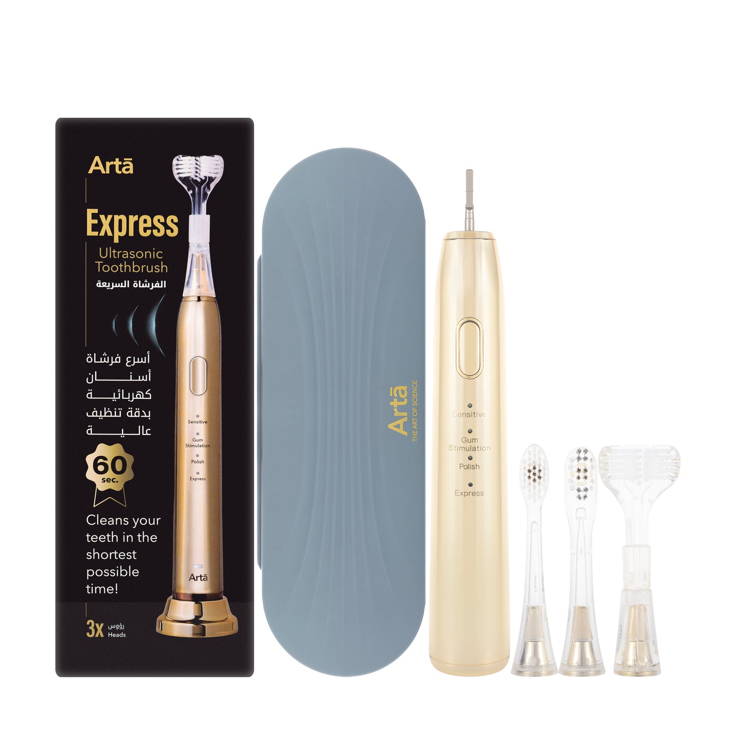 Arta Express Ultrasonic Toothbrush