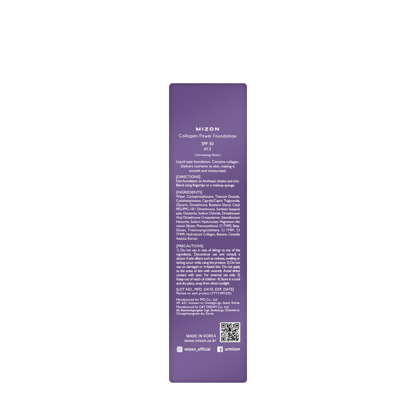 Mizon Collagen Power Foundation [13] 100 Gm