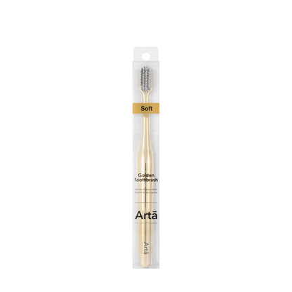 Arta Golden Toothbrush Soft [Gray Bristles]