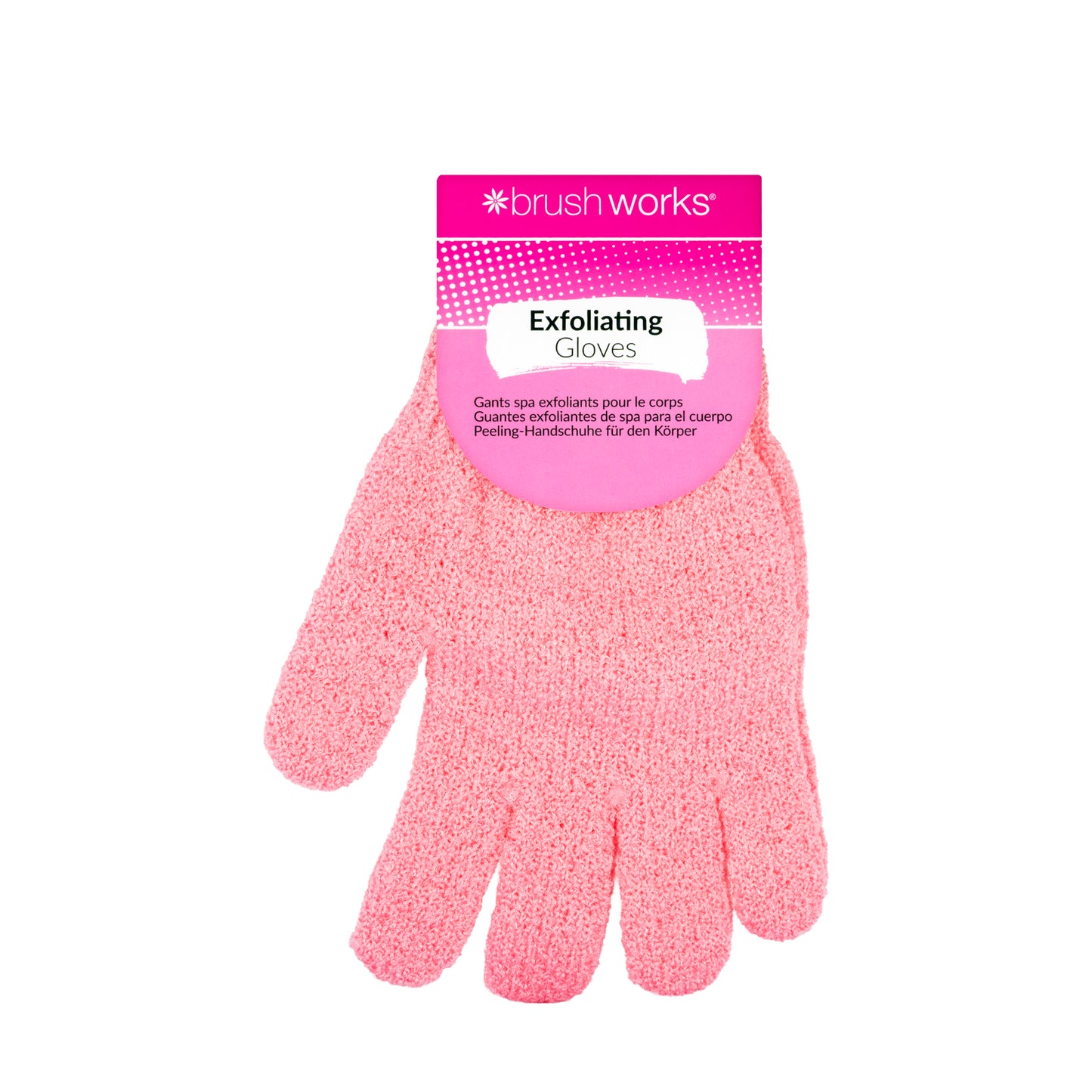 Brushworks Exfoliating Gloves 2 Pieces