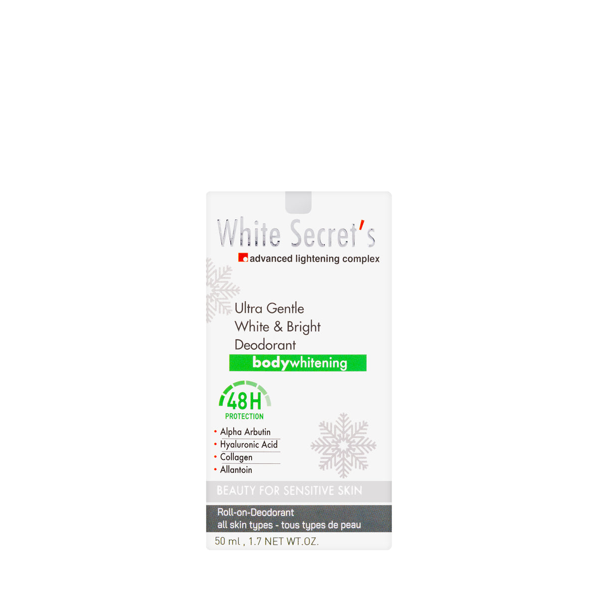 White Secrets Ultra Gentle White And Bright Deodorant Roll