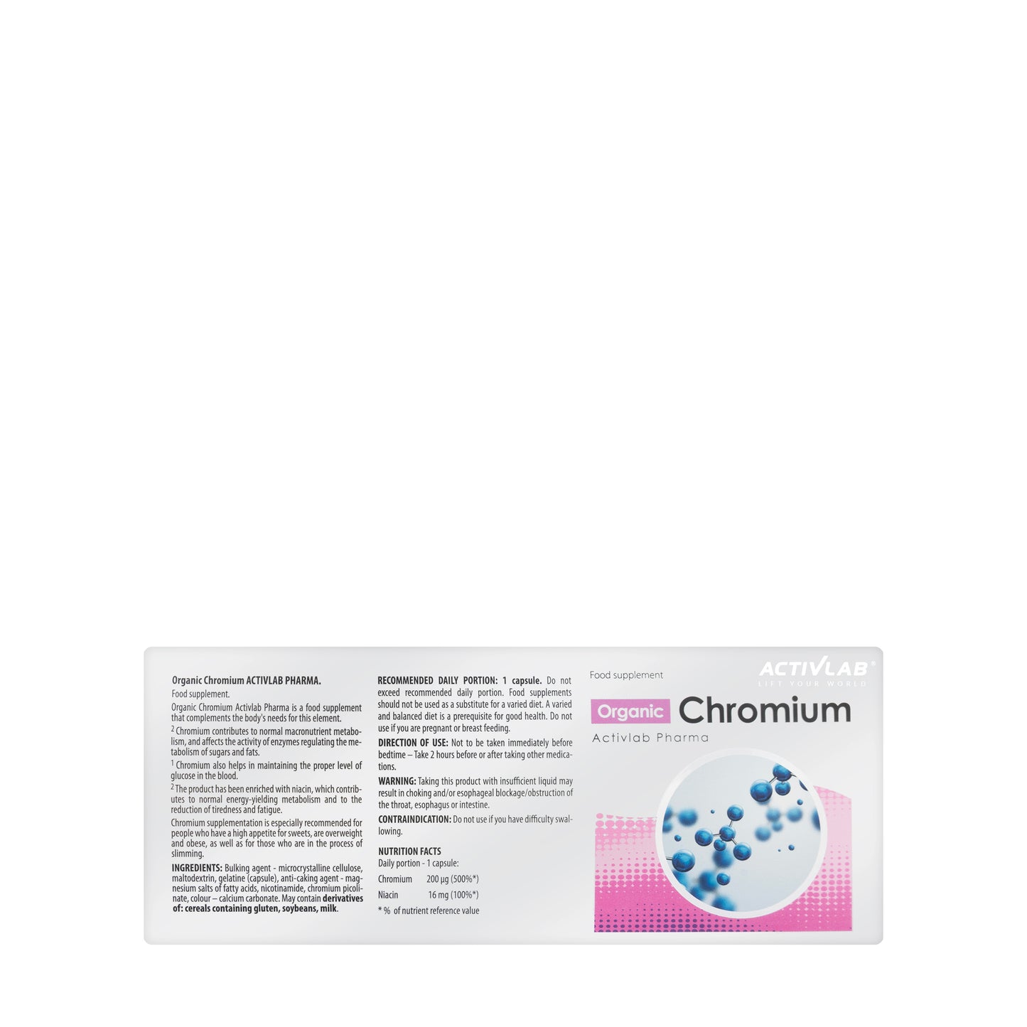 Activlab Chromium 60 Capsule