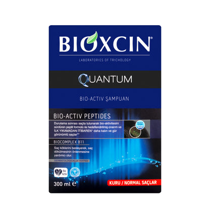Bioxcin Quantum Bio-Activ Shampoo for Dry/Normal Hair 300 Ml