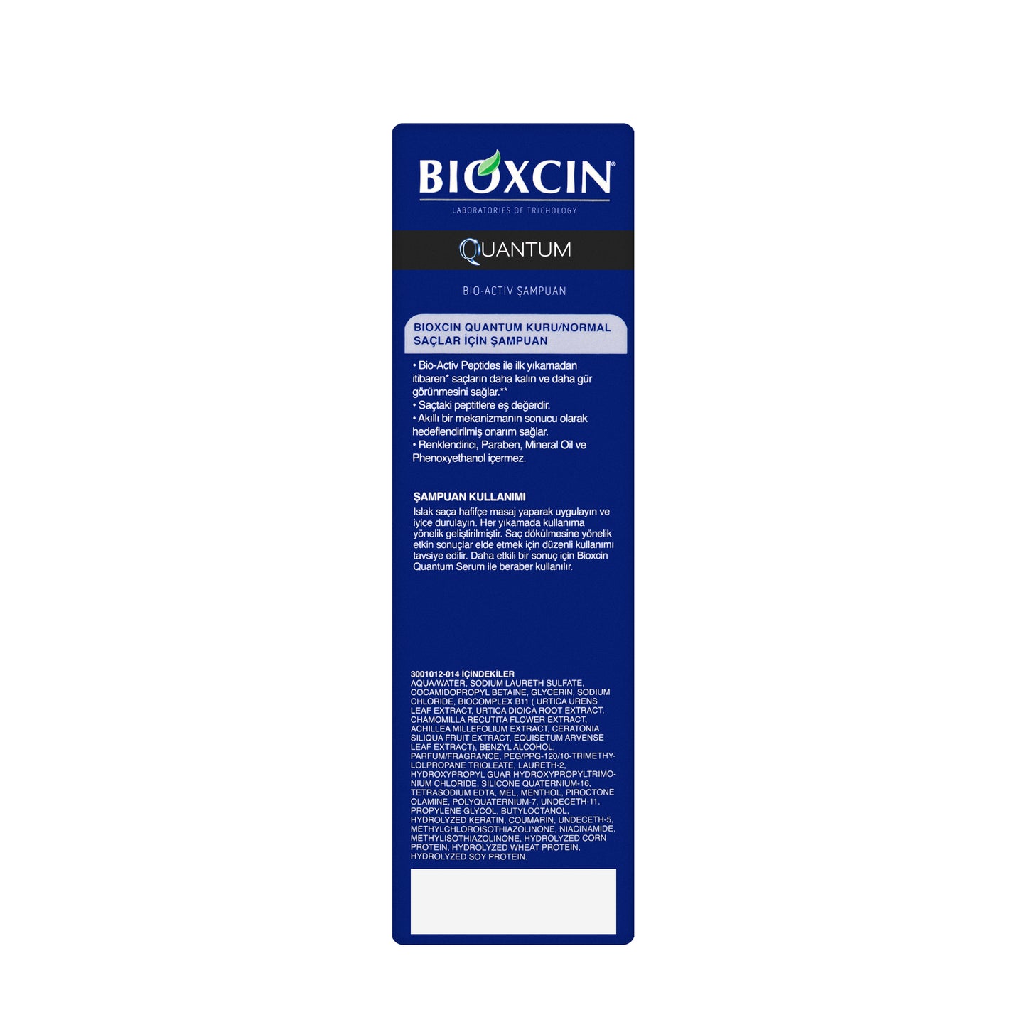 Bioxcin Quantum Bio-Activ Shampoo for Dry/Normal Hair 300 Ml