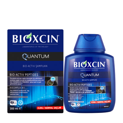 Bioxcin Quantum Bio-Activ Shampoo for Dry/Normal Hair 300 Ml
