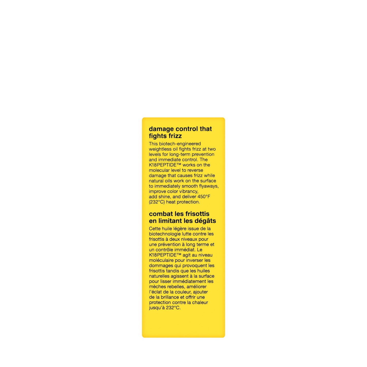 K18 Molecular Repair Hair Oil 30 Ml