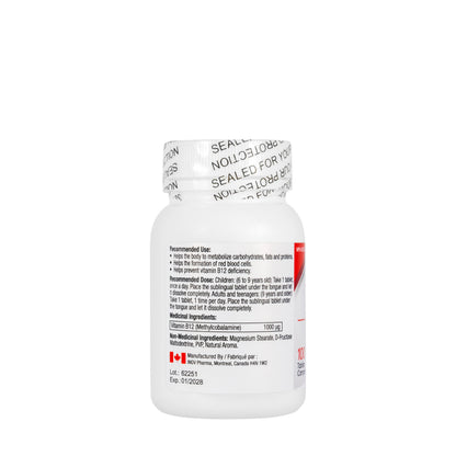 Inov Pharma B12 1000Mcg Sublingual 100 Tablet