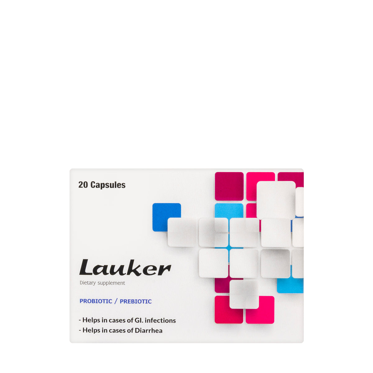 Lauker Probiotic/Prebiotic 20 Capsule