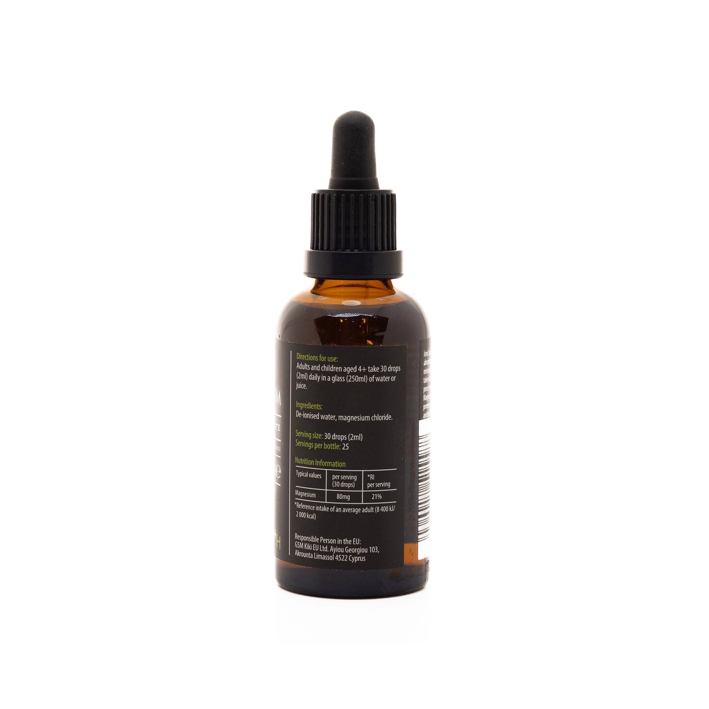 Kiki Health Ionic Magnesium Liquid Concentrate 50ml