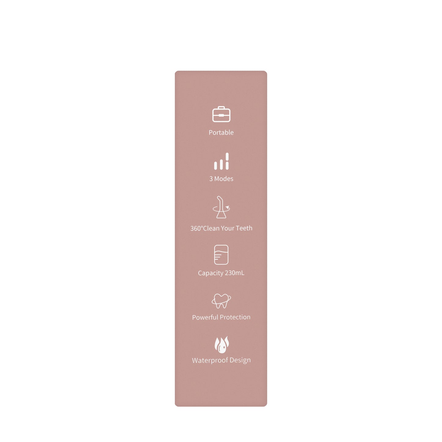 Black & Brown Portable Oral Irrigator [A8]