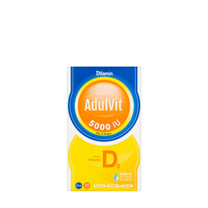 Ditamin AdultvitVitamin D3 5000IU Drops 10Ml
