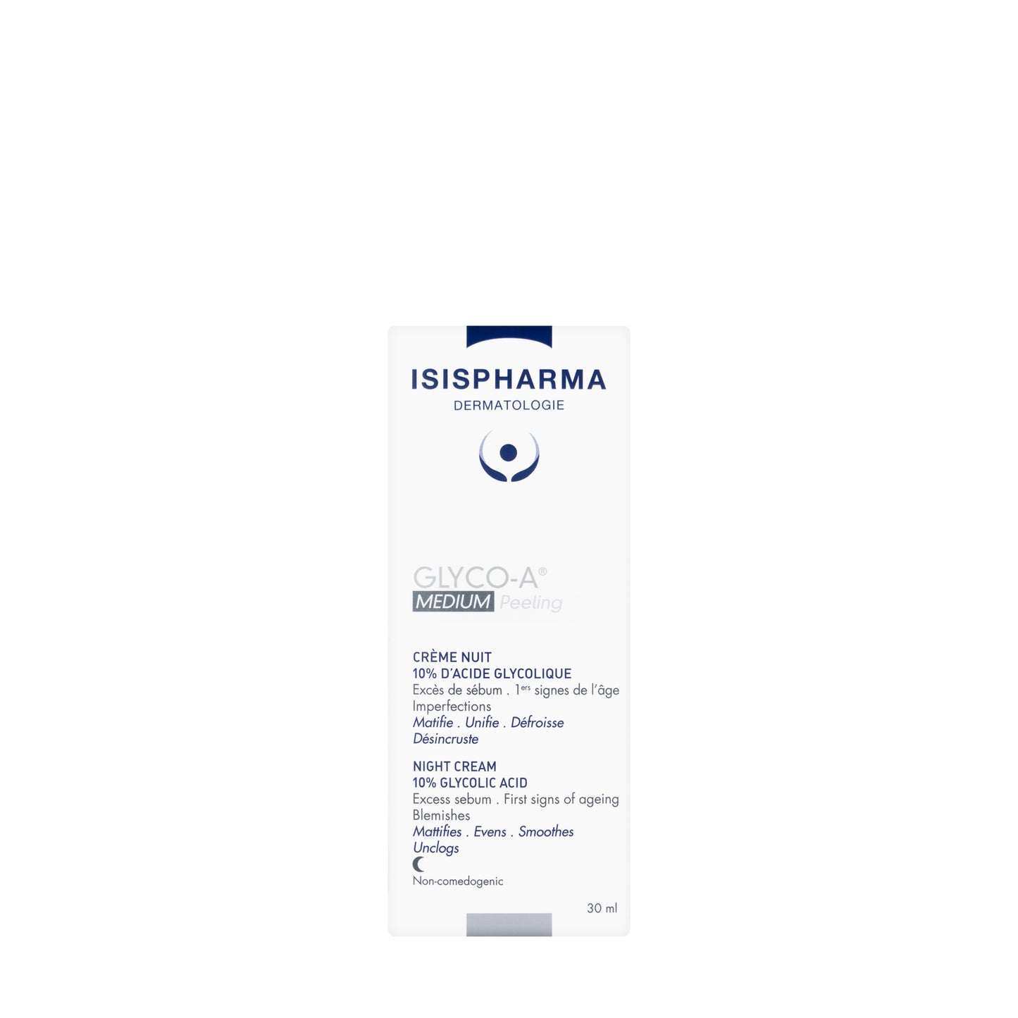 Isis Glyco-A Medium Peeling 10% Night Cream 30 Ml