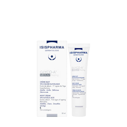 Isis Glyco-A Medium Peeling 10% Night Cream 30 Ml