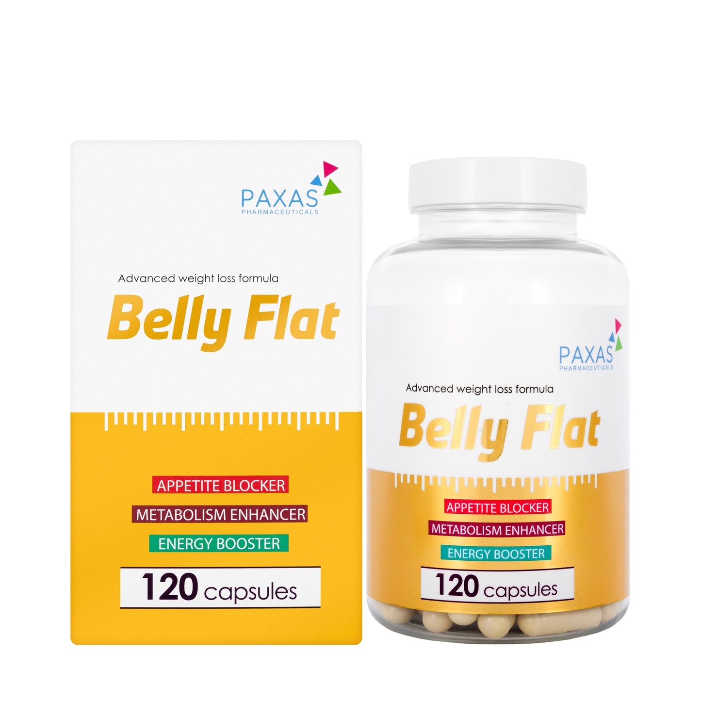 Paxas Belly Flat 120 Capsules