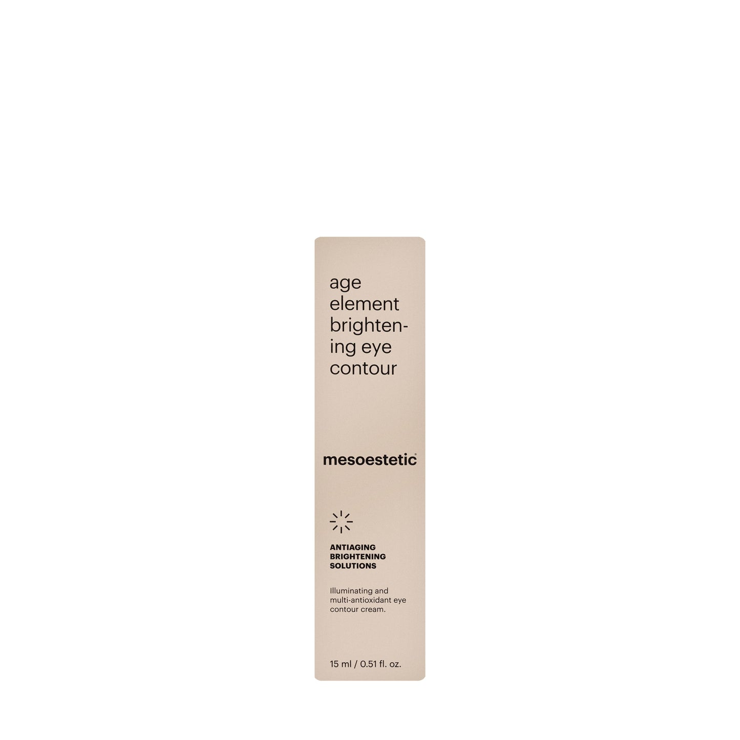 Mesoestetic Age Element Bright Eye Contour Cream 15 Ml
