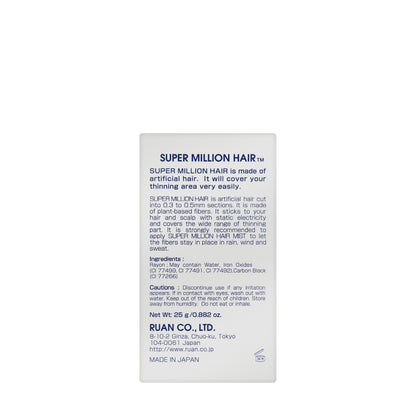 Super Million Hair Black 25 Gm