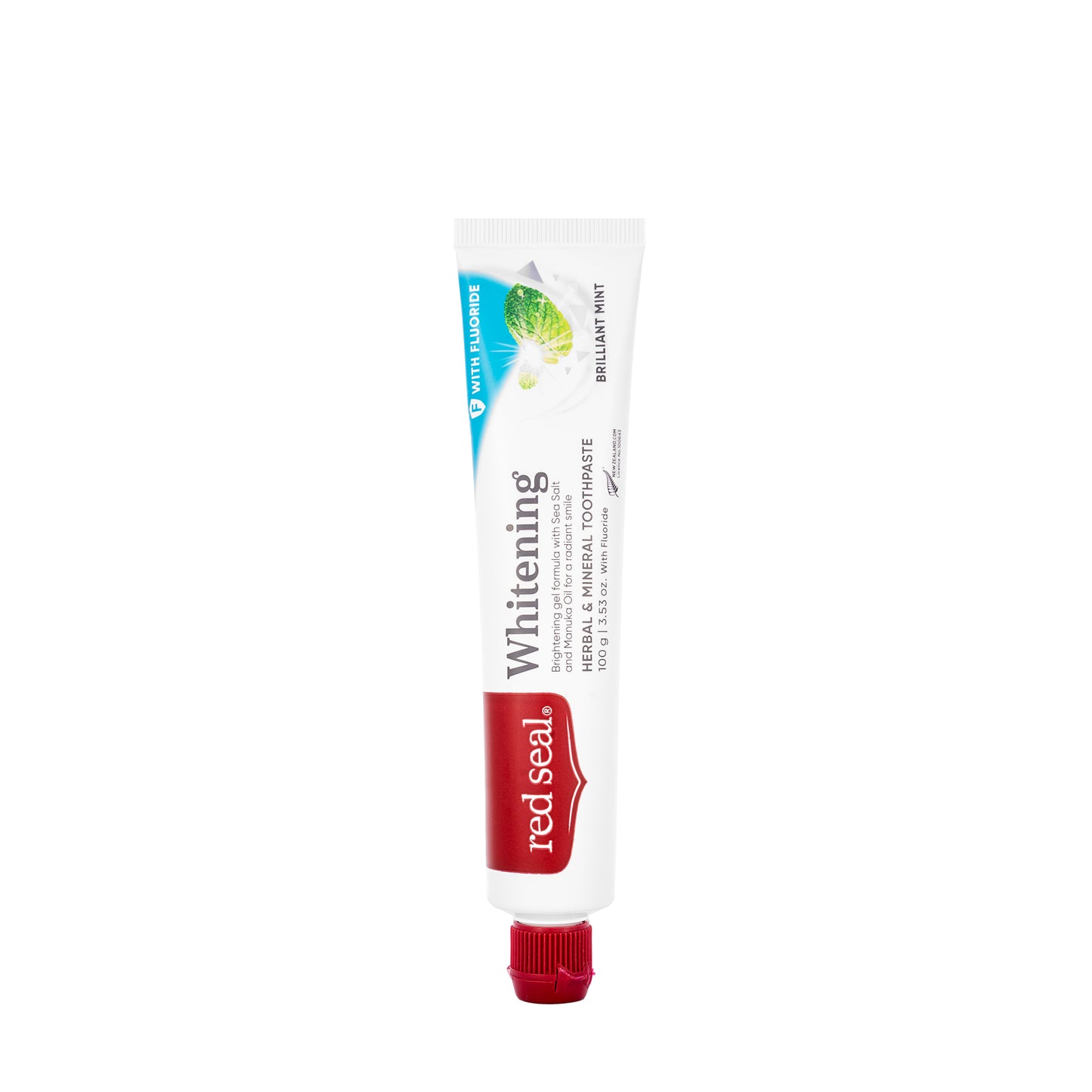 Red Seal Whitening fluoride Brilliant Mint Toothpaste 100g