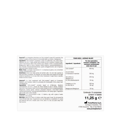 Xanacist Urinary Tract Supplement 15 Tablets