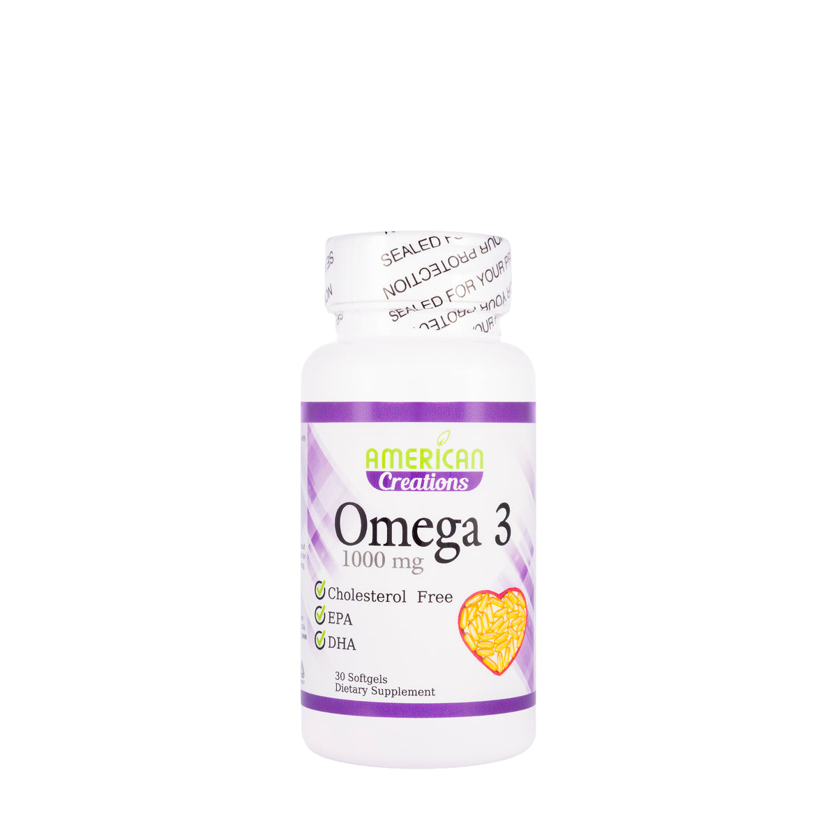 American Creations Omega-3 1000mg 30Softgel