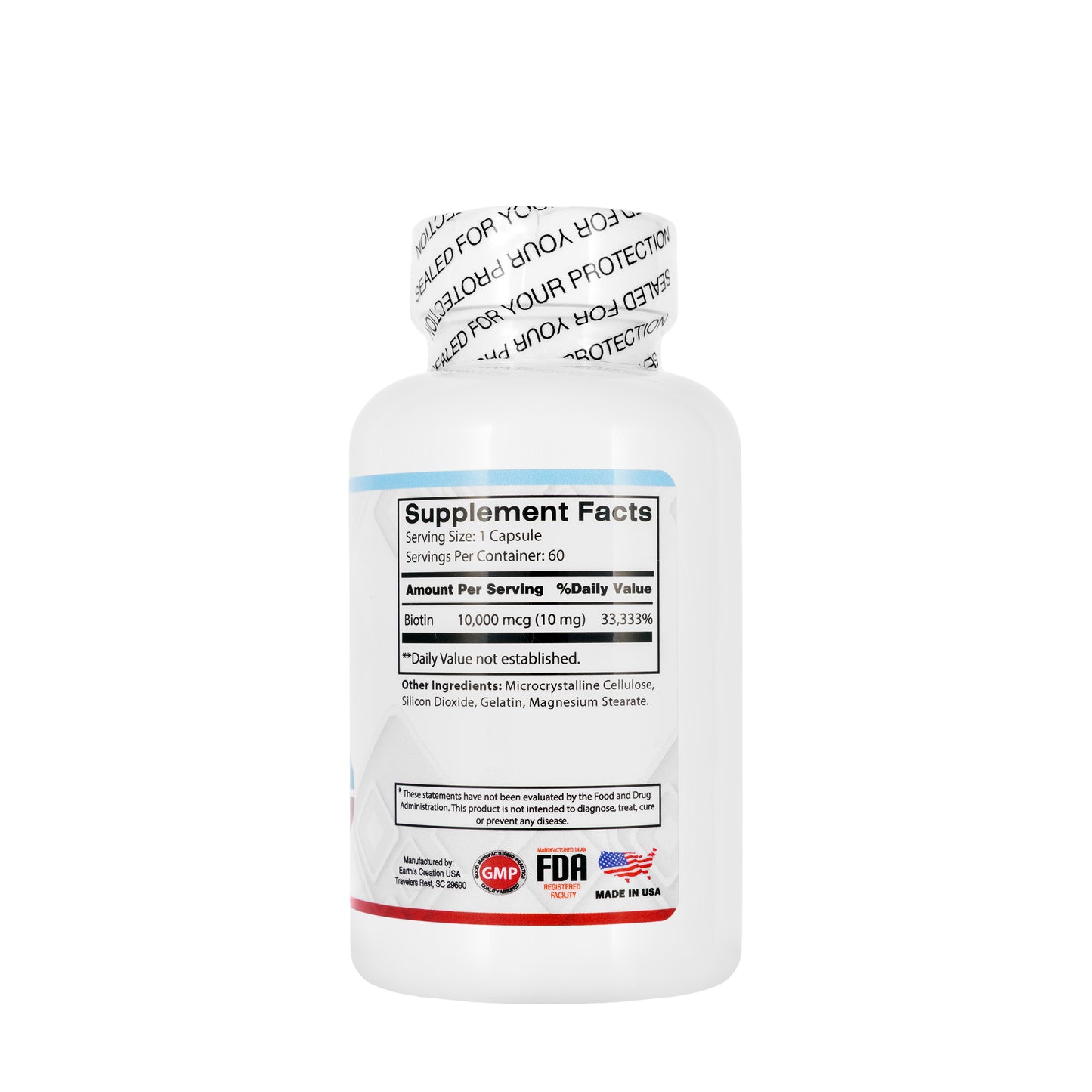 American Creations Beautiful Biotin 10000 mcg 60 Capsule