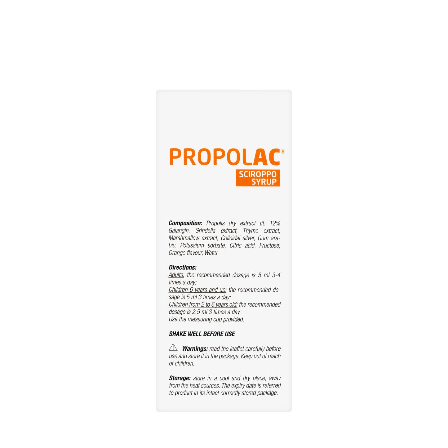 Propolac Cough Syrup 100Ml