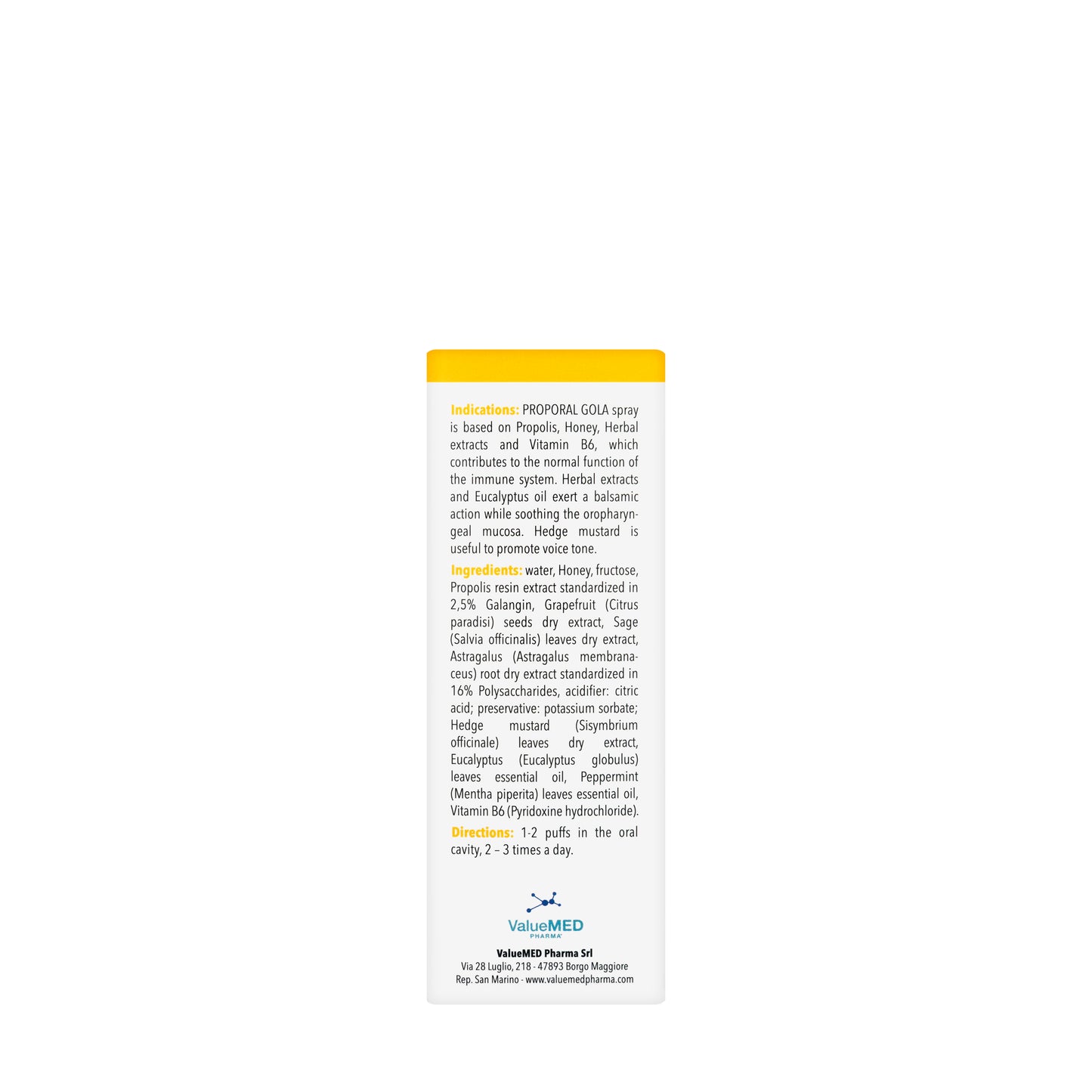 Proporal Gola Throat Spray 30Ml