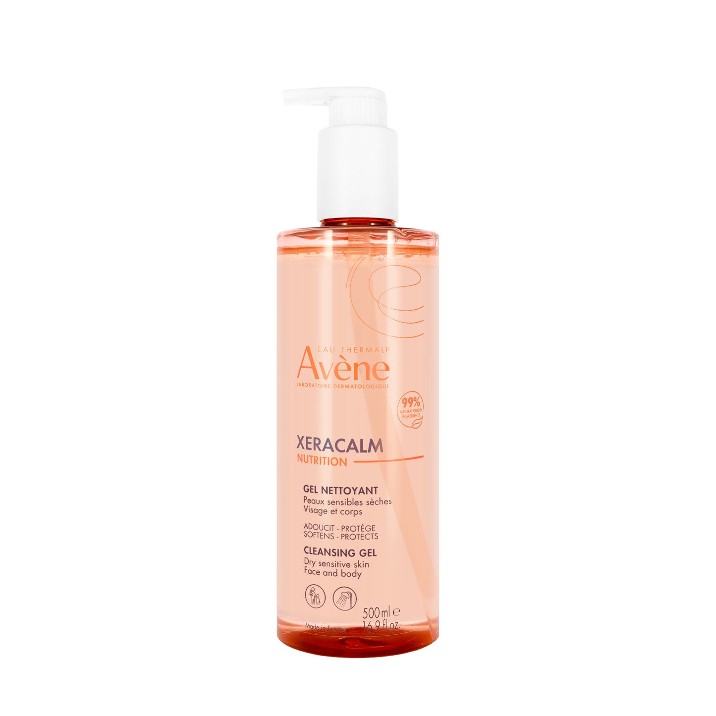 Avène XeraCalm A.D Lipid-replenishing Cleansing Gel 500 Ml