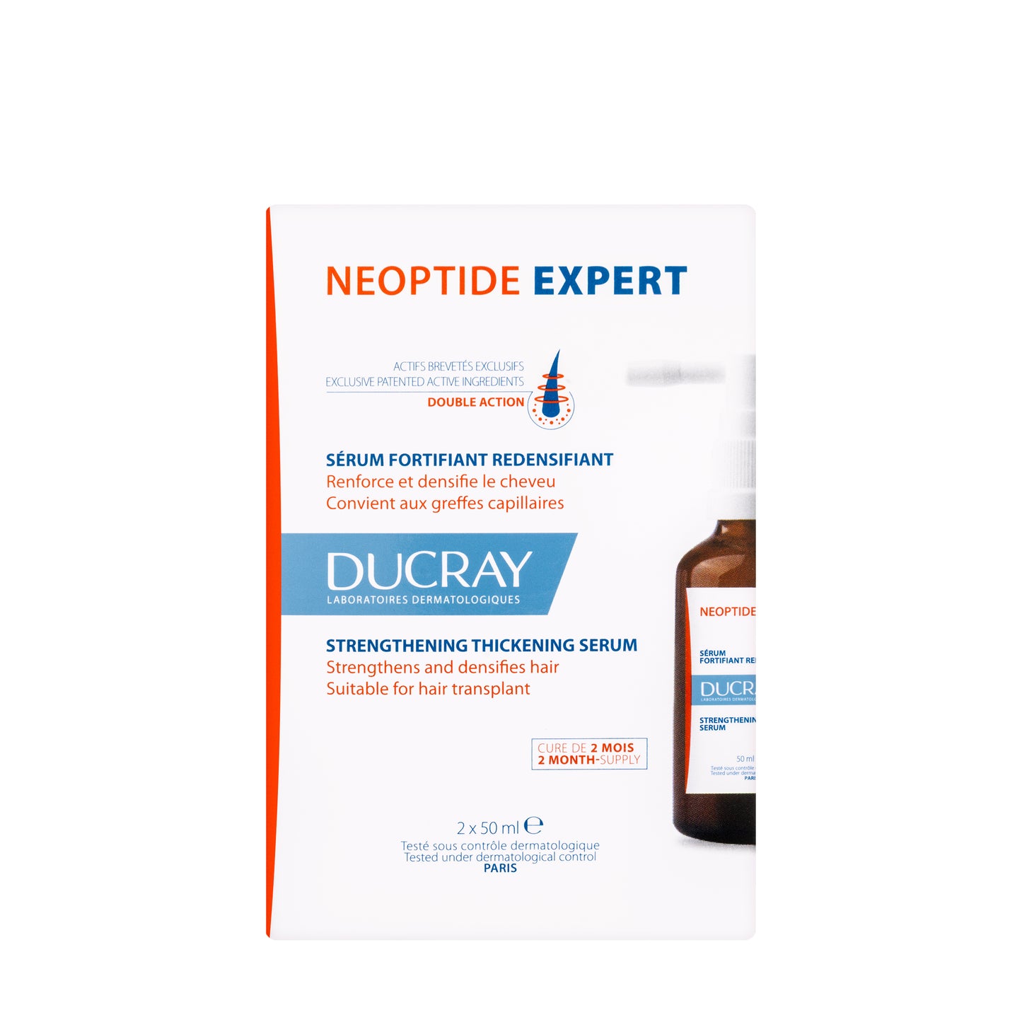 Ducray Neoptide Expert Strengthening Thickening Serum Spray 2 x 50 Ml