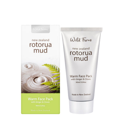 Wild Ferns Rotorua Mud Warm Face Pack 90 ml