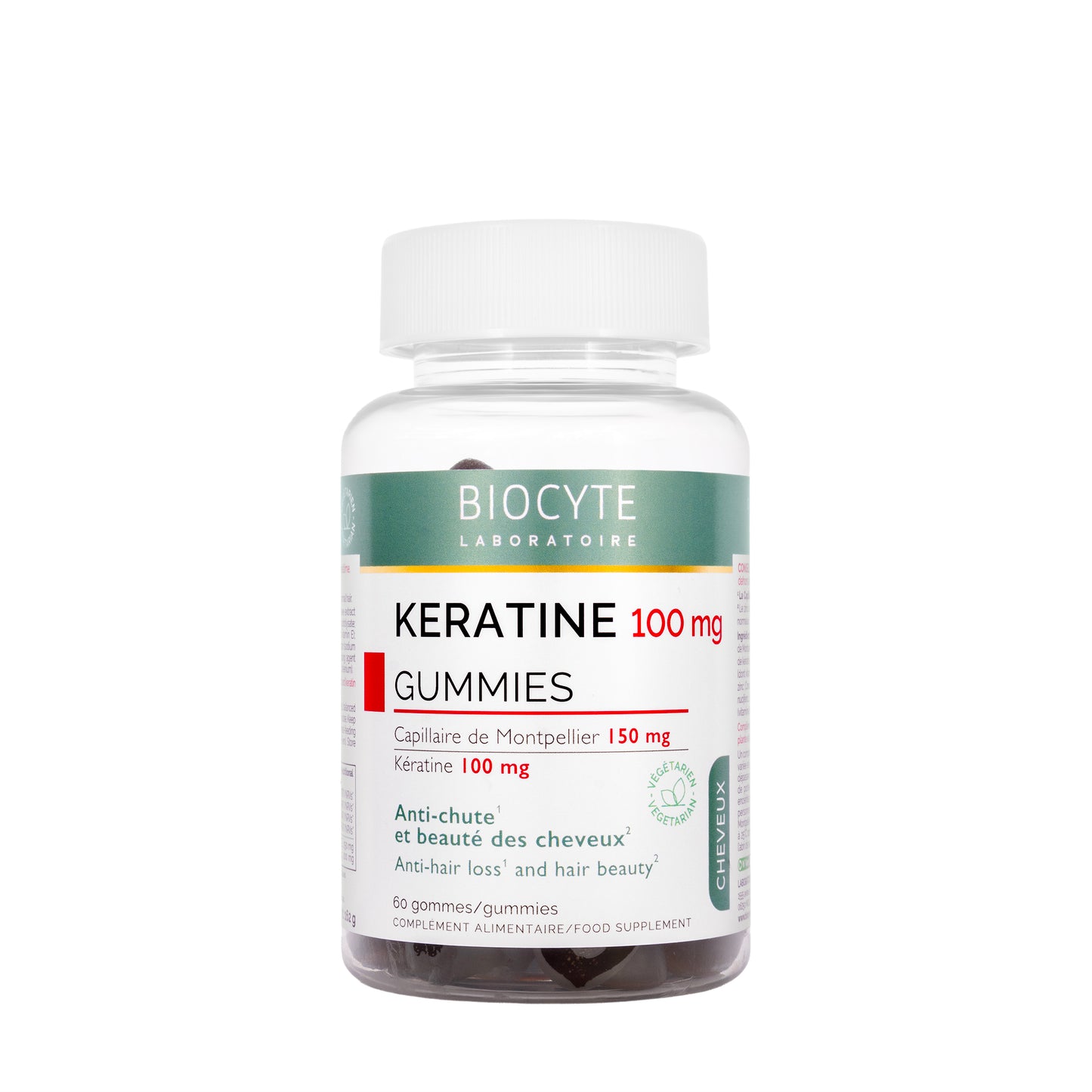Biocyte Keratine 100mg 60Gummies