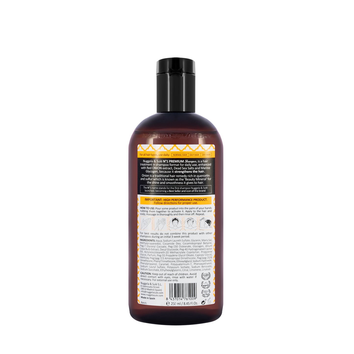 Nuggela And Sulé No.1  Premium [Onion] shampoo 250 Ml