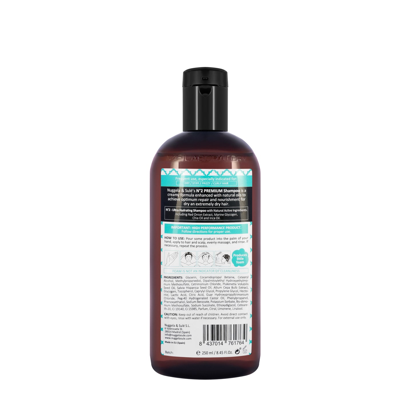 Nuggela And Sulé No.2 Premium Dry Hair shampoo 250 Ml